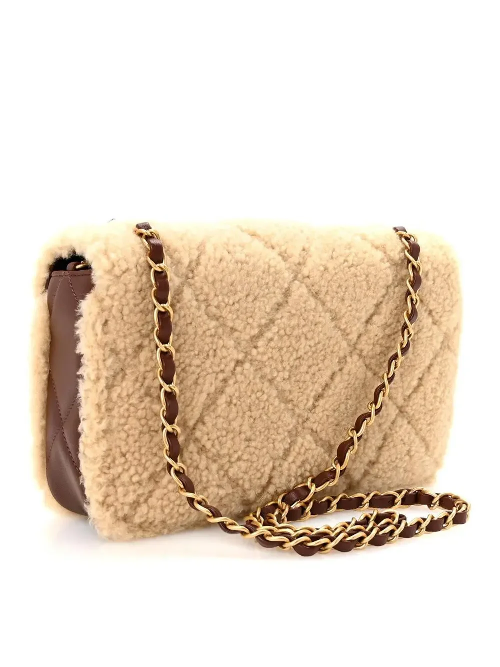 Chanel Shearling Lambskin Quilted Furry #325596C68B
